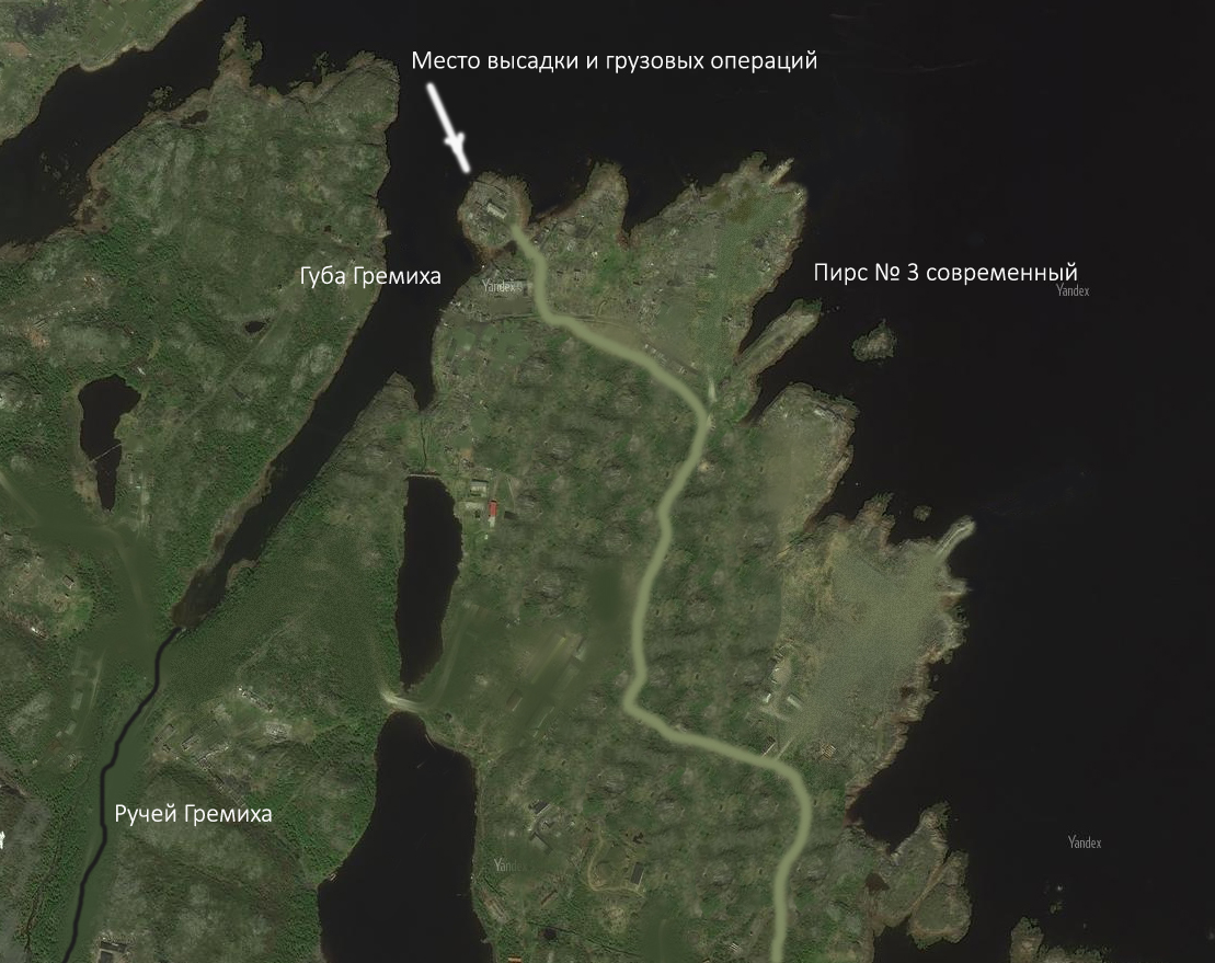 Гремиха. Спутниковый снимок