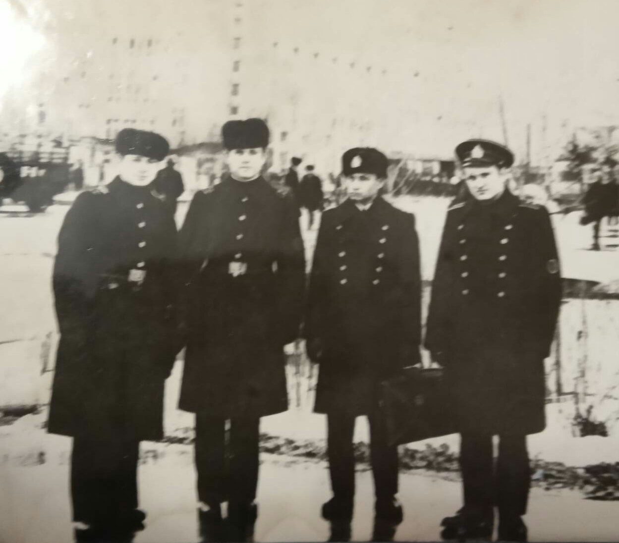 Пестрецов, Бойко, Штефанов, Средин в Мурманске