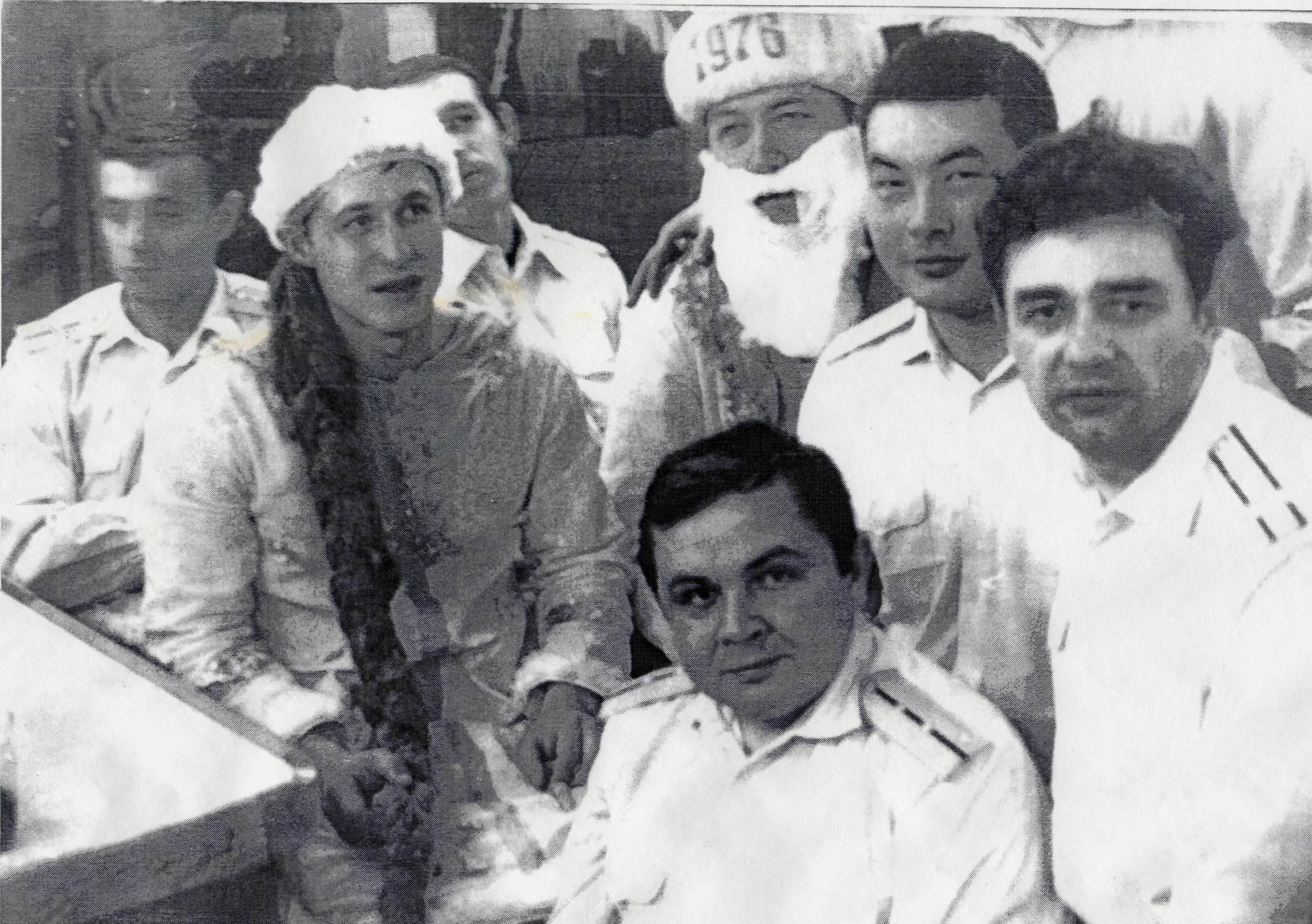 К-460. Встреча Нового 1976 года.