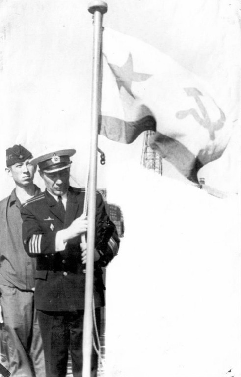 Северодвинск. К-460. Подъем флага, Сергеев, Жилун