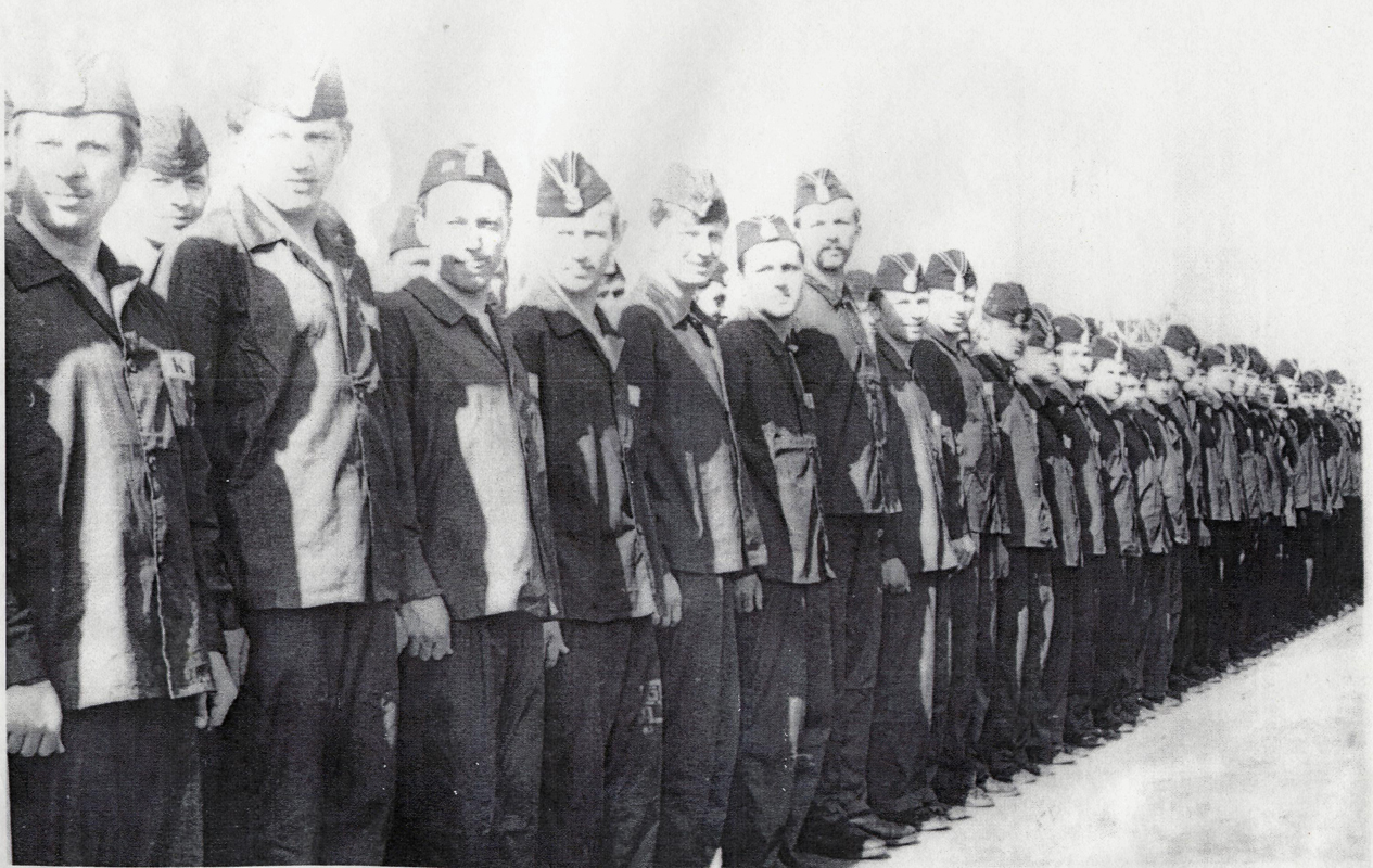 К-460. Экипаж на палубе