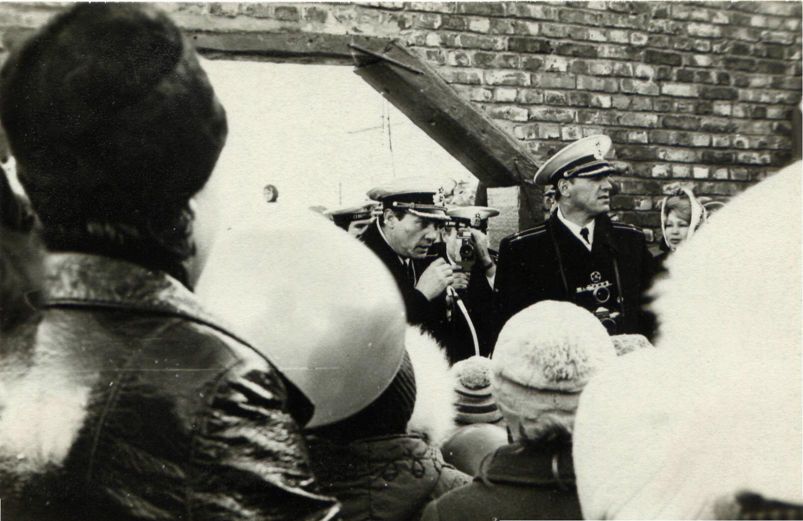 Островная. Открытие детского городка, 1976 год
